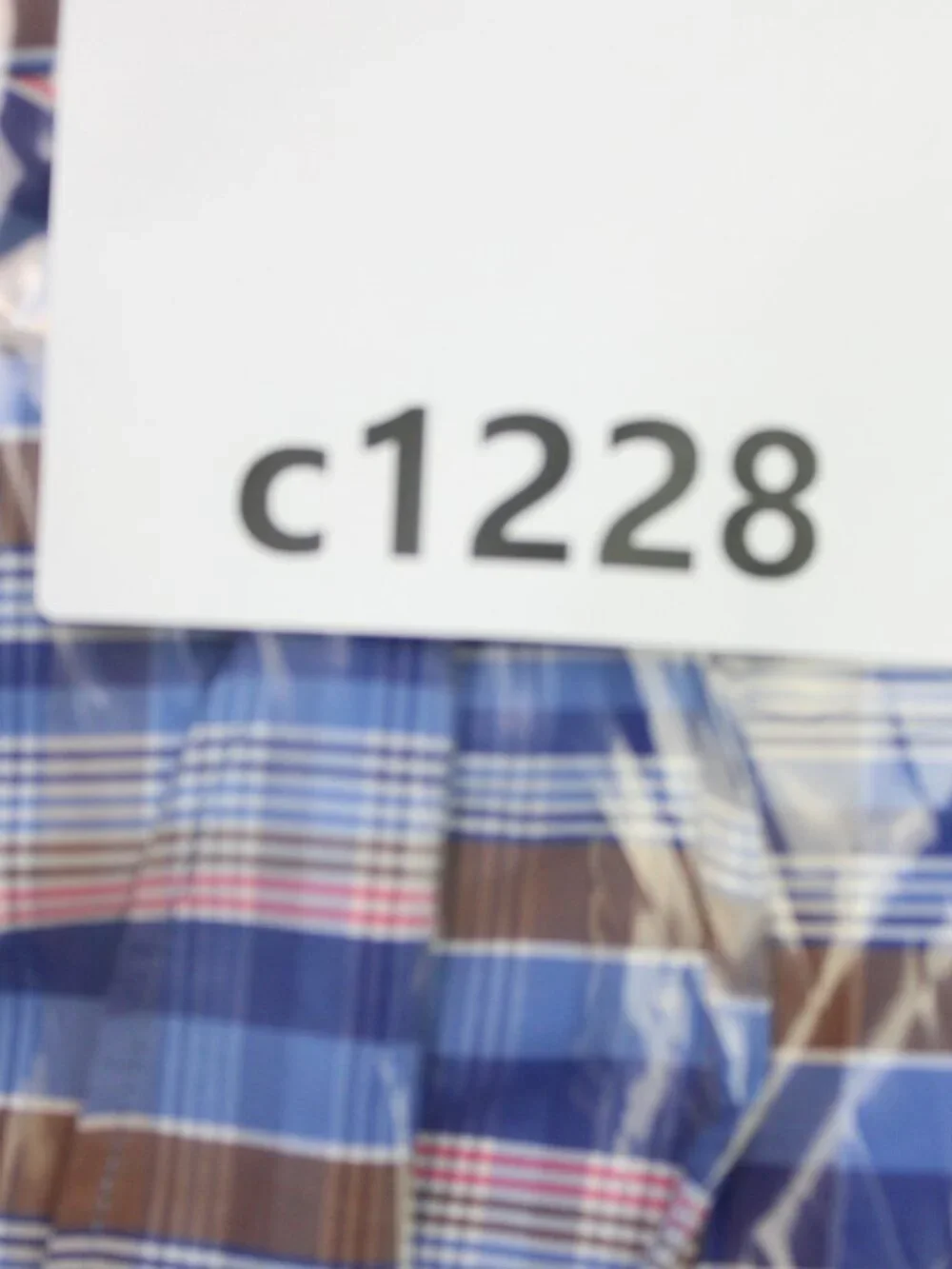 ETRO Milano Shirt Mens 44, XL Blue/Pink Check 100% Cotton Long Sleeve Button